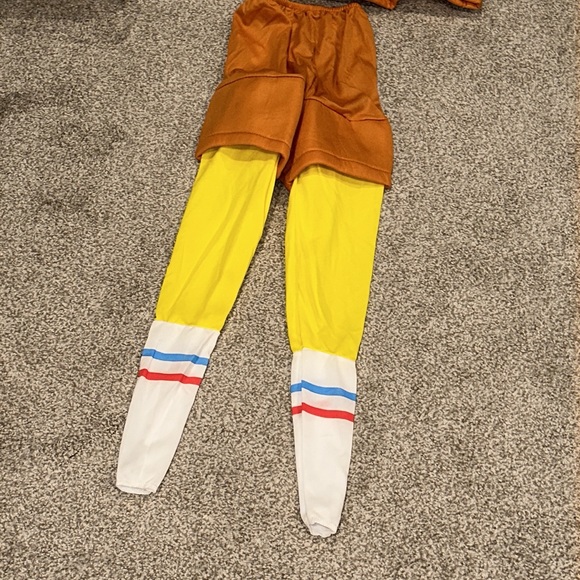 EUC SpongeBob SquarePants Movie Muscle Halloween Costume Size 6 7 8 10 Small Med - Picture 6 of 9